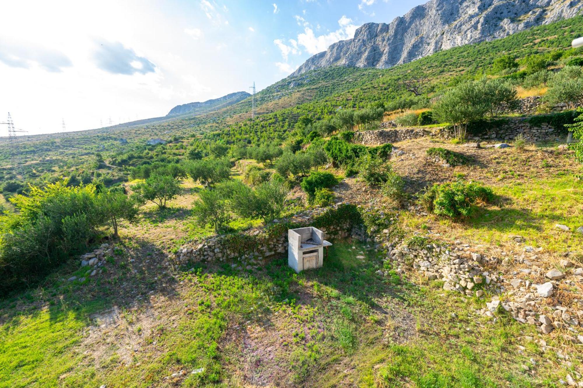 فيلا Olive Garden House In Zrnovnica With A View & Bbq المظهر الخارجي الصورة